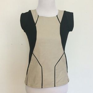 OOAK Leather Top! Size Small